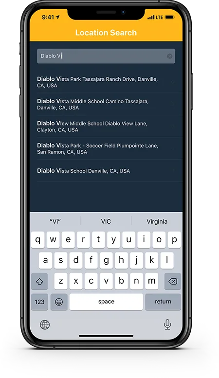 PulsePoint AED speeds data entry and improves accuracy with predictive location search.